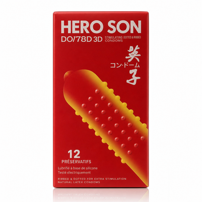 HERO SON BOITE DE 12 Préservatifs