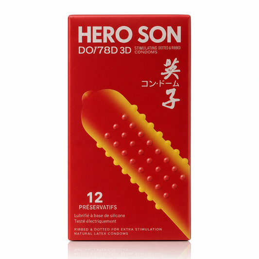 HERO SON BOITE DE 12 Préservatifs