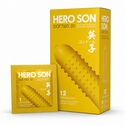 HERO SON BOITE DE 12 Préservatifs