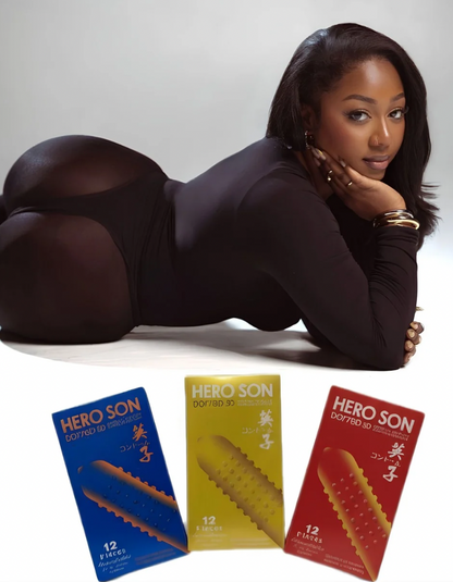 HERO SON BOITE DE 12 Préservatifs